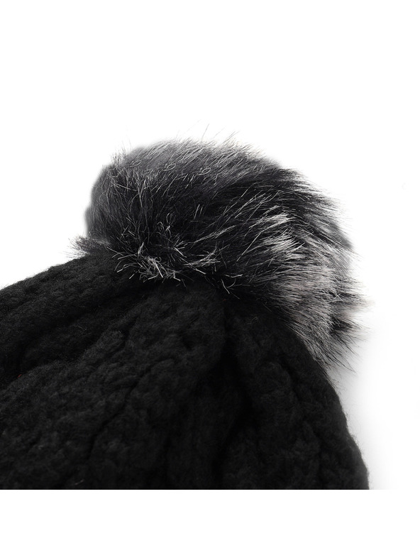 ALPINE PRO Téli sapka bojttal ALPINE PRO ORGE black