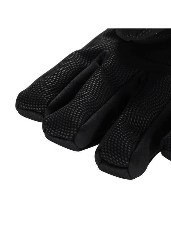 ALPINE PRO Sí softshell kesztyű ALPINE PRO KAHUG fekete