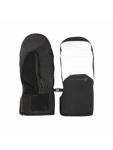 ALPINE PRO Sí kesztyű DWR felületkezeléssel ALPINE PRO NERNE fehér