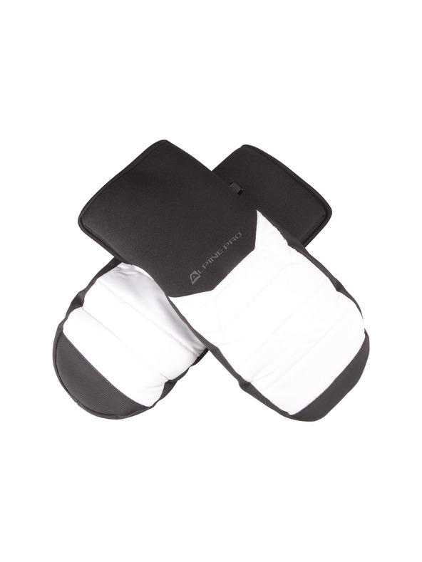 ALPINE PRO Sí kesztyű DWR felületkezeléssel ALPINE PRO NERNE fehér