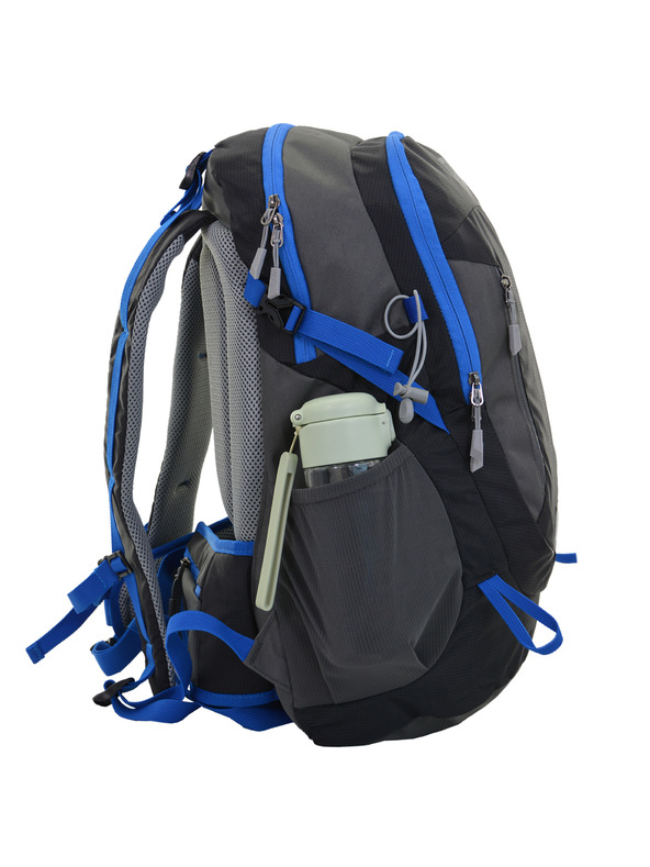 ALPINE PRO Szabadidős hátizsák esőkabáttal 35l ALPINE PRO SEDE black