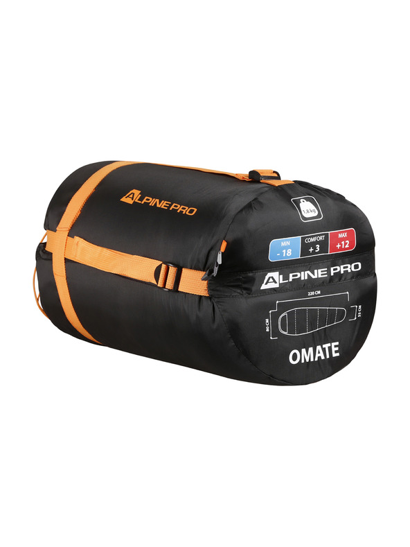 ALPINE PRO Hálózsák ALPINE PRO OMATE sötétszürke