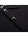 ALPINE PRO ALPINE PRO GERBE galléros póló gombokkal black varianta pa