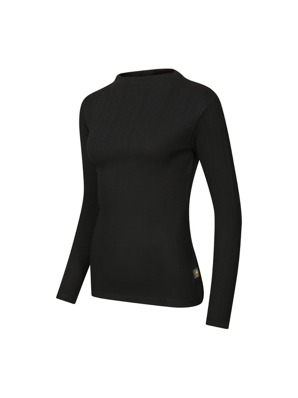 NAX Női organikus pamut póló nax NAX KIRDA fekete