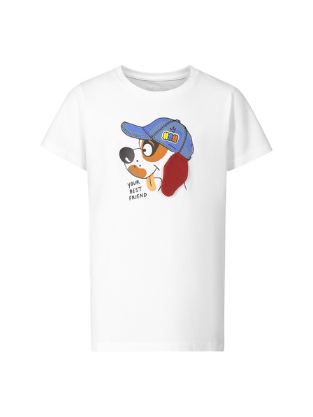 NAX Gyermek pamut póló nax NAX WERVO white