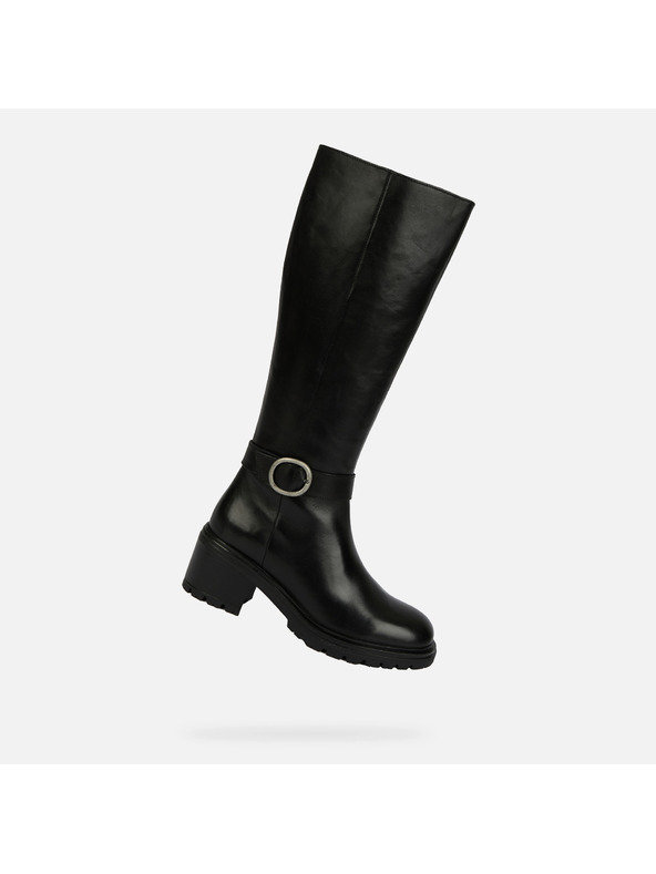 Geox Fekete női csizma Geox Damiana