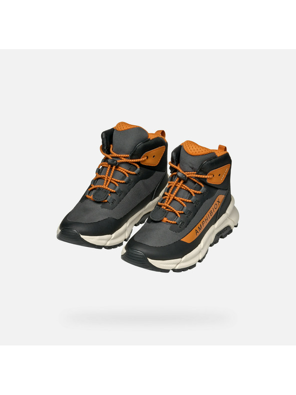 Geox Fekete Fiúk bokacsizma Geox Flexyper Plus