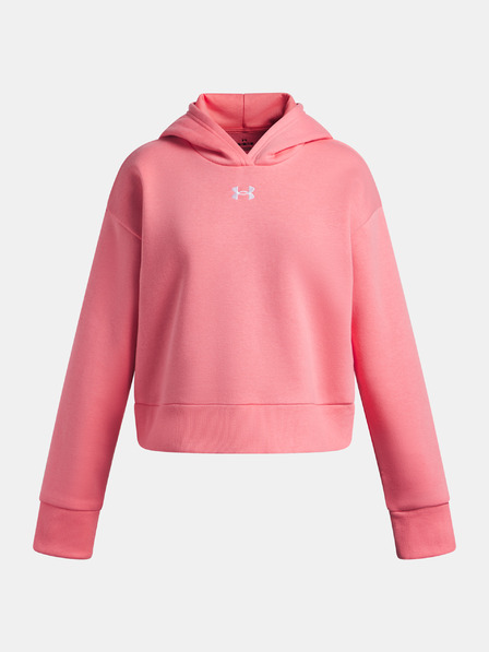 Under Armour Lány felső Under Armour UA Rival Fleece Hoodie-PNK