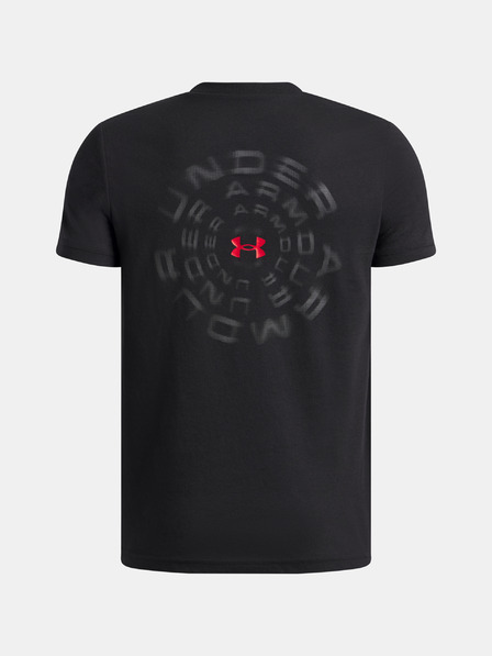 Under Armour Fiú póló Under Armour UA B WM Blur SS-BLK