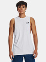Under Armour Férfi atlétatrikó Under Armour UA LEFT CHEST CUT OFF TANK-WHT