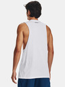 Under Armour Férfi atlétatrikó Under Armour UA LEFT CHEST CUT OFF TANK-WHT