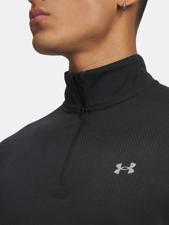 Under Armour Férfi póló Under Armour UA Velociti 1/4 Zip-BLK