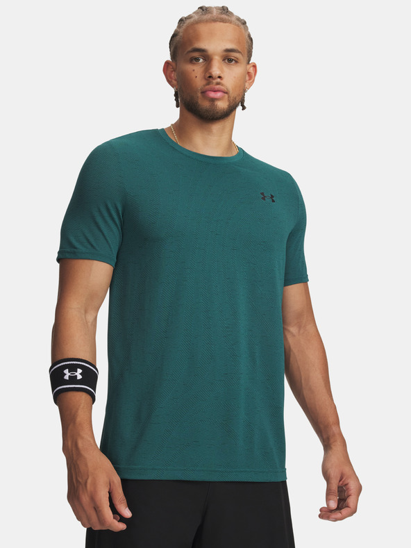 Under Armour Férfi póló Under Armour Vanish Seamless Novelty SS-GRN