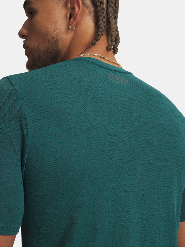 Under Armour Férfi póló Under Armour Vanish Seamless Novelty SS-GRN