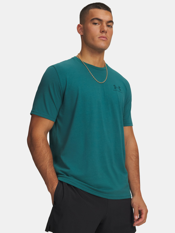 Under Armour Férfi póló Under Armour UA M SPORTSTYLE LC SS-GRN