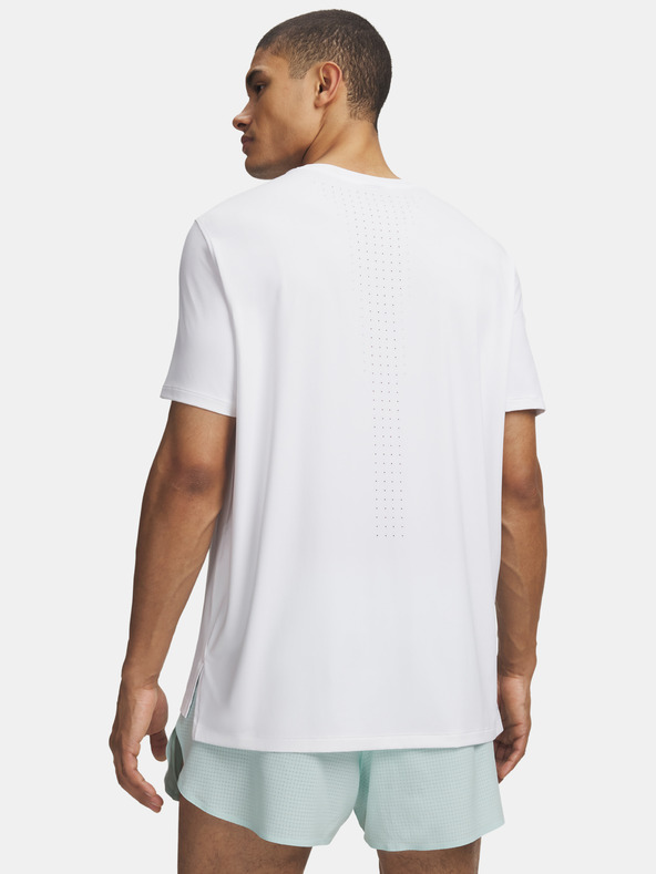 Under Armour Férfi póló Under Armour UA Velociti Pro Shortsleeve-WHT