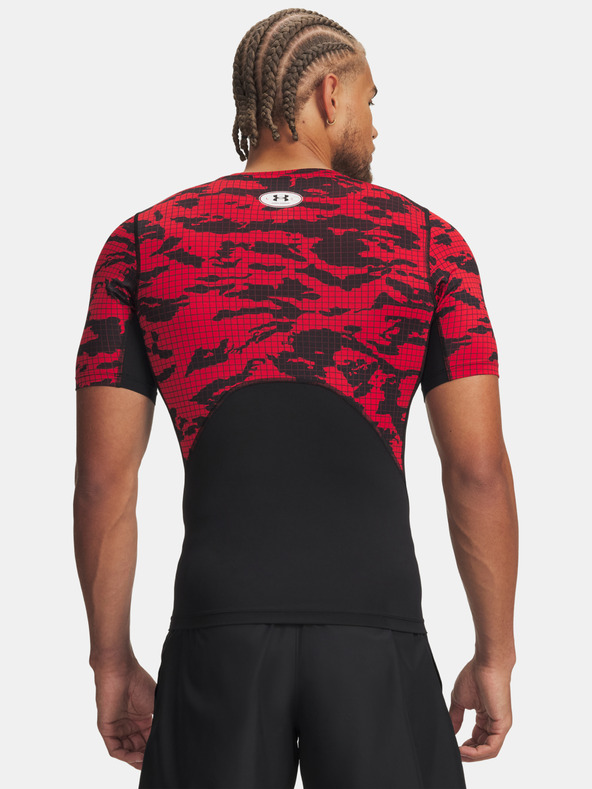 Under Armour Férfi póló Under Armour UA HG Printed SS-BLK