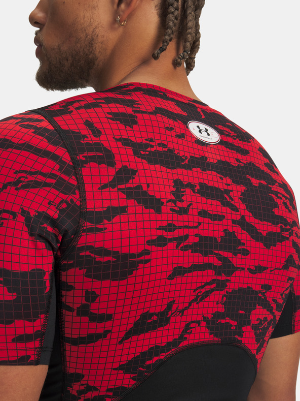 Under Armour Férfi póló Under Armour UA HG Printed SS-BLK