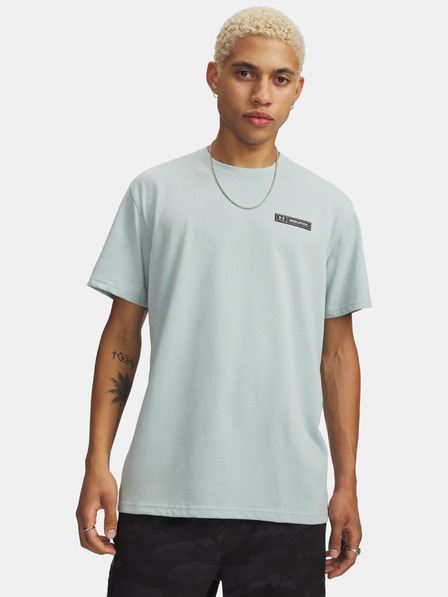 Under Armour Férfi póló Under Armour UA HW ARMOUR LABEL SS-BLU