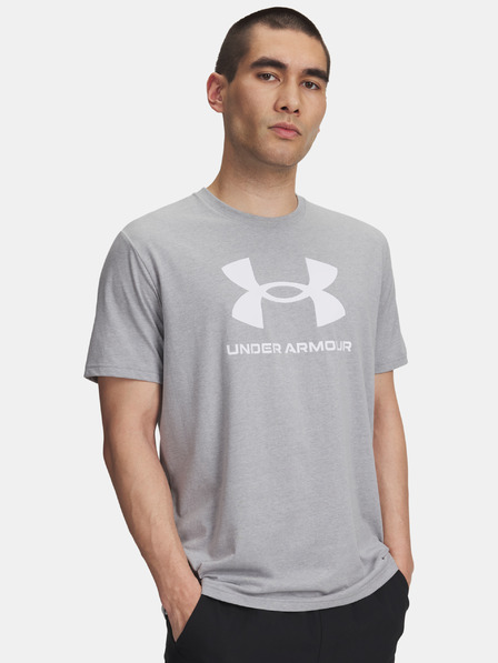 Under Armour Férfi póló Under Armour UA SPORTSTYLE LOGO UPDATE SS-GRY