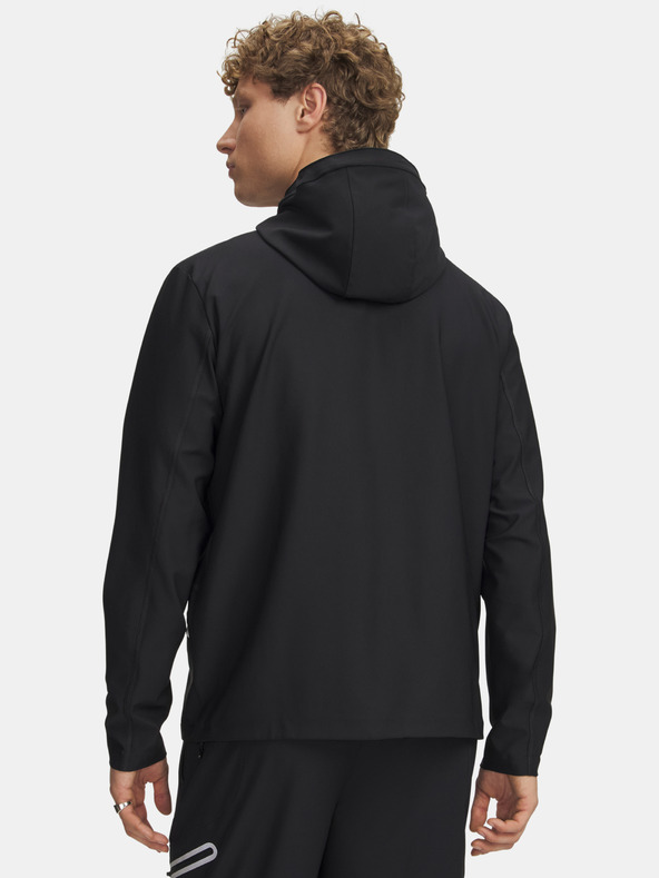 Under Armour Férfi dzseki Under Armour UA Unstoppable Woven Jacket-BLK