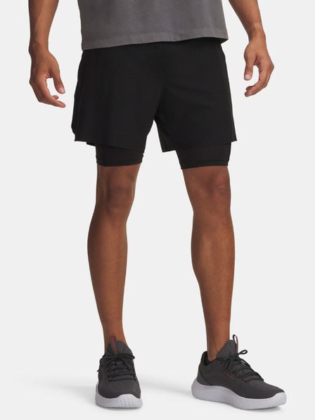 Under Armour Férfi rövidnadrágok Under Armour UA Vanish Elite 2in1 Short-BLK