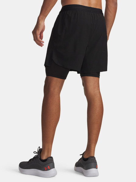 Under Armour Férfi rövidnadrágok Under Armour UA Vanish Elite 2in1 Short-BLK