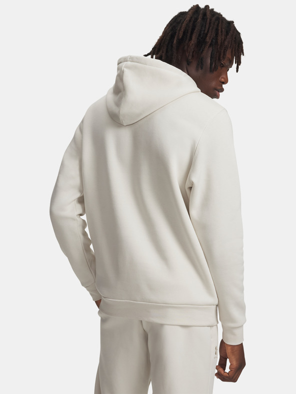 Under Armour Férfi felső Under Armour UA Icon Fleece Hoodie-WHT