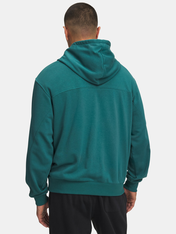 Under Armour Férfi felső Under Armour UA Rival LW Graphic Hoodie-GRN