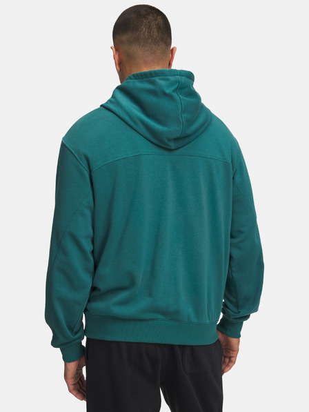 Under Armour Férfi felső Under Armour UA Rival LW Graphic Hoodie-GRN
