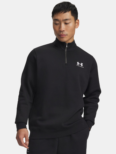 Under Armour Férfi felső Under Armour UA Icon Fleece 1/4 Zip-BLK