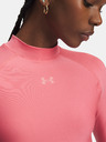 Under Armour Női póló Under Armour HeatGear Crop Mock LS-PNK