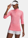Under Armour Női póló Under Armour Tech 1/2 Zip- Twist-PNK