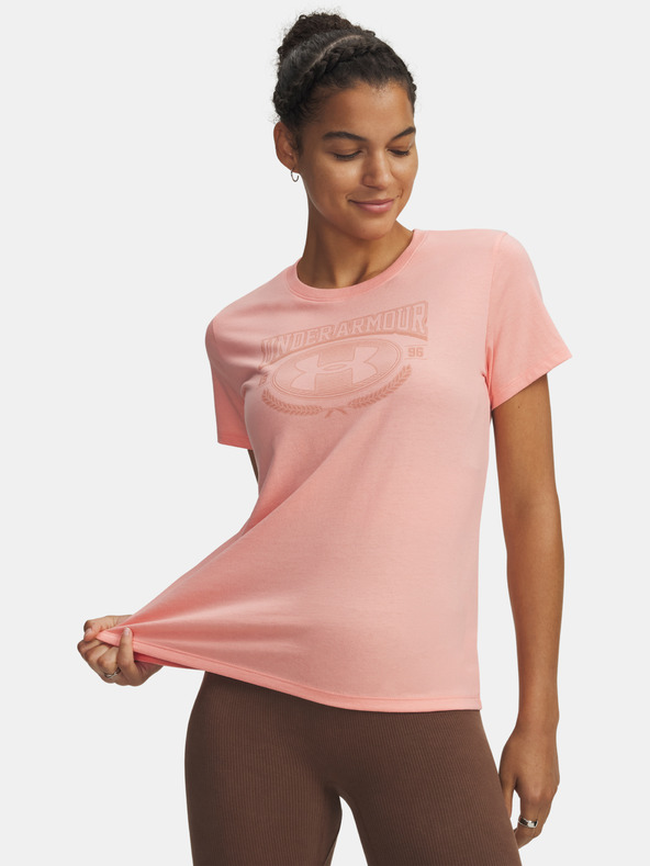 Under Armour Női póló Under Armour UA W VARSITY SS-PNK