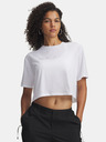 Under Armour Női póló Under Armour UA W WM CROP SS-WHT