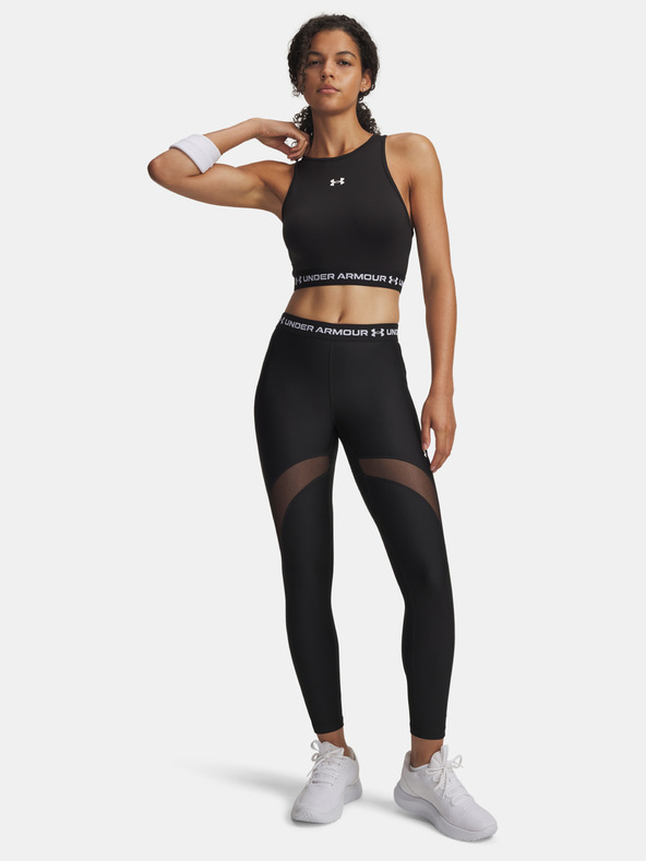 Under Armour Női leggings Under Armour HeatGear Mesh Legging-BLK