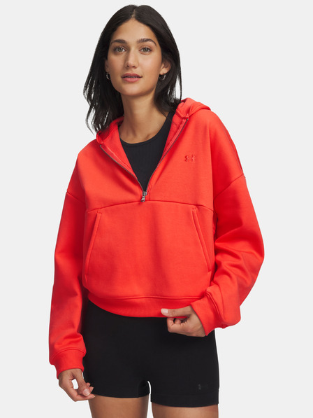 Under Armour Női felső Under Armour UA Icon Fleece HZ Hoodie-RED