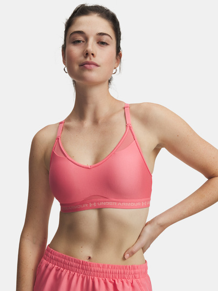 Under Armour Női melltartó Under Armour UA Crossback Low Bra-PNK