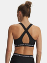 Under Armour Női melltartó Under Armour Crossback Mid Bra-BLK