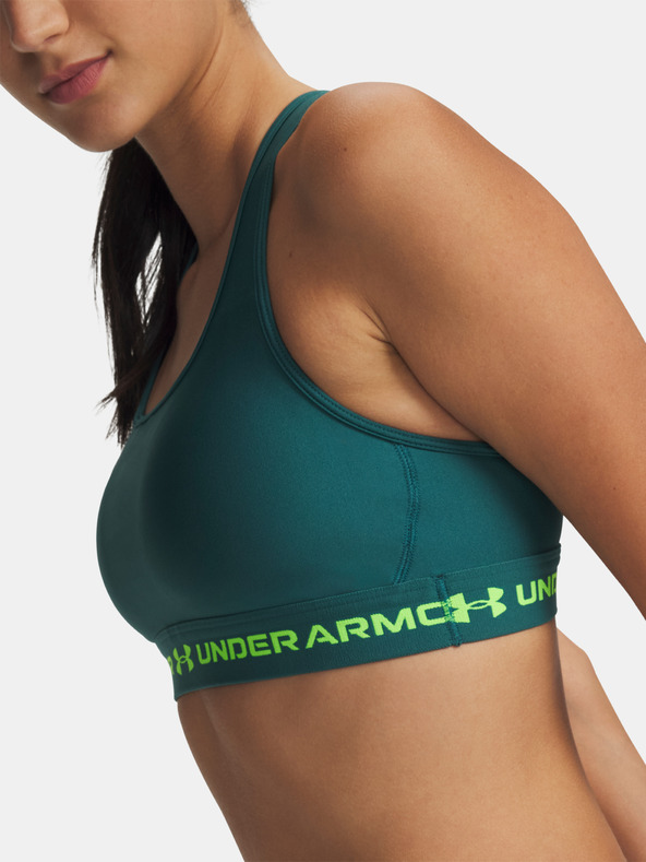Under Armour Női melltartó Under Armour Crossback Mid Bra-GRN