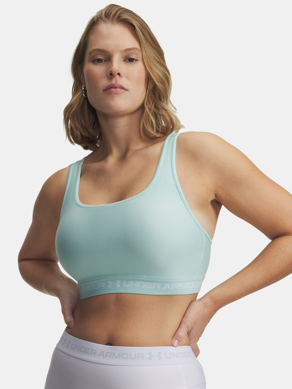 Under Armour Női melltartó Under Armour Crossback Mid Bra-GRN