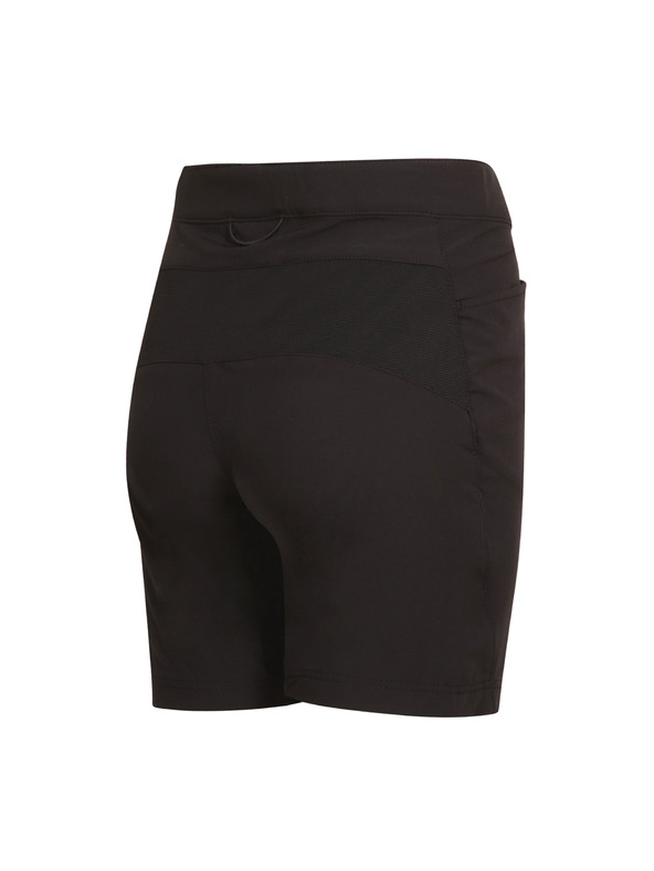 ALPINE PRO Női softshell gyorsan száradó rövidnadrág ALPINE PRO ZOLENA fekete