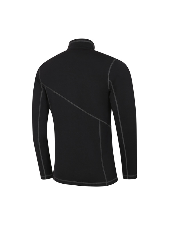 ALPINE PRO Férfi sport cipzáras pulóver ALPINE PRO RADAN 2 fekete