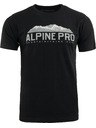 ALPINE PRO Férfi pamut póló ALPINE PRO MODEN black
