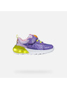 Geox Lila lány világító tornacipő Geox Activart Illuminus