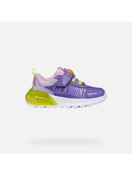 Geox Lila lány világító tornacipő Geox Activart Illuminus