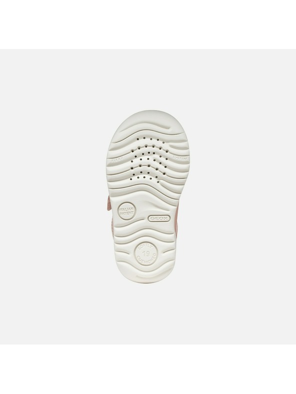 Geox Világosrózsaszín lány cipő első lépésekhez Geox Macchia