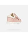 Geox Világosrózsaszín lány cipő első lépésekhez Geox Macchia