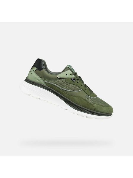 Geox Khaki férfi sportcipő Geox Spherica Actif X1
