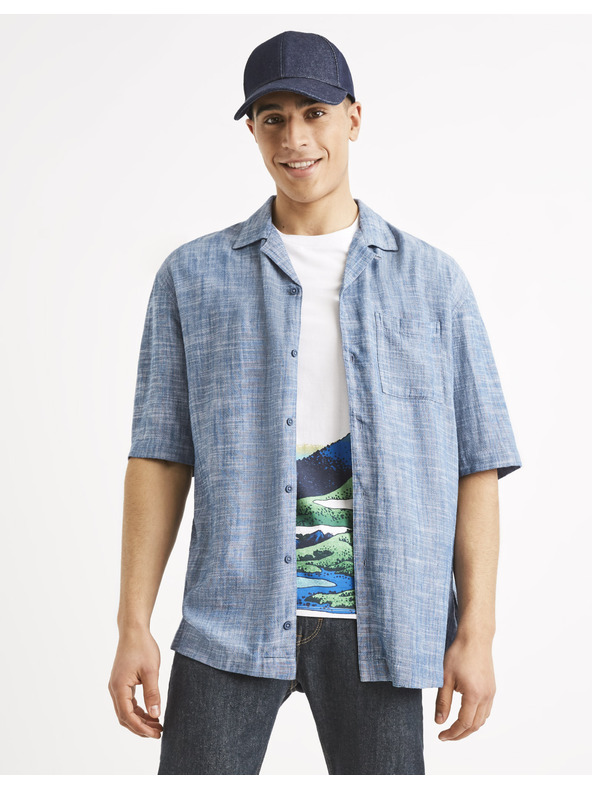 Celio Kék csíkos férfi ing Celio Tallinn